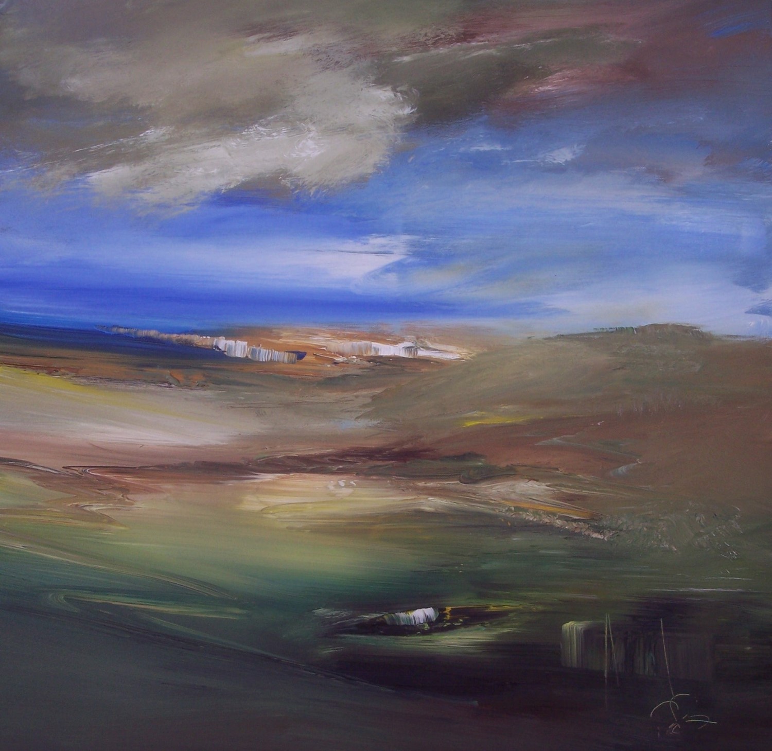 'Orkney scappa' by artist Rosanne Barr